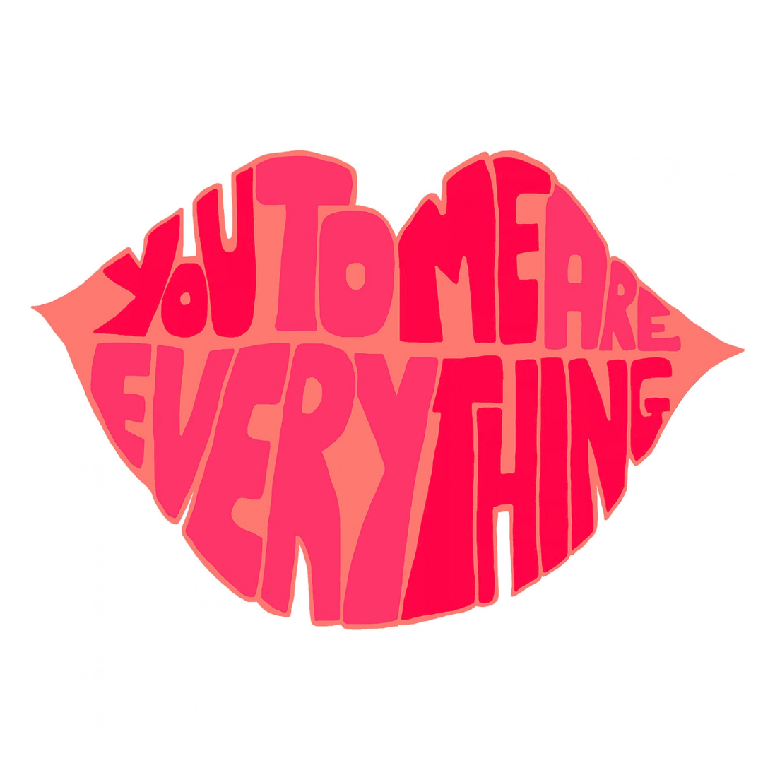 You To Me Are Everything card