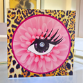 Leopard Eye card